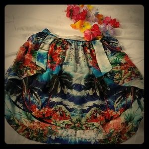 Zara Tropical Skirt